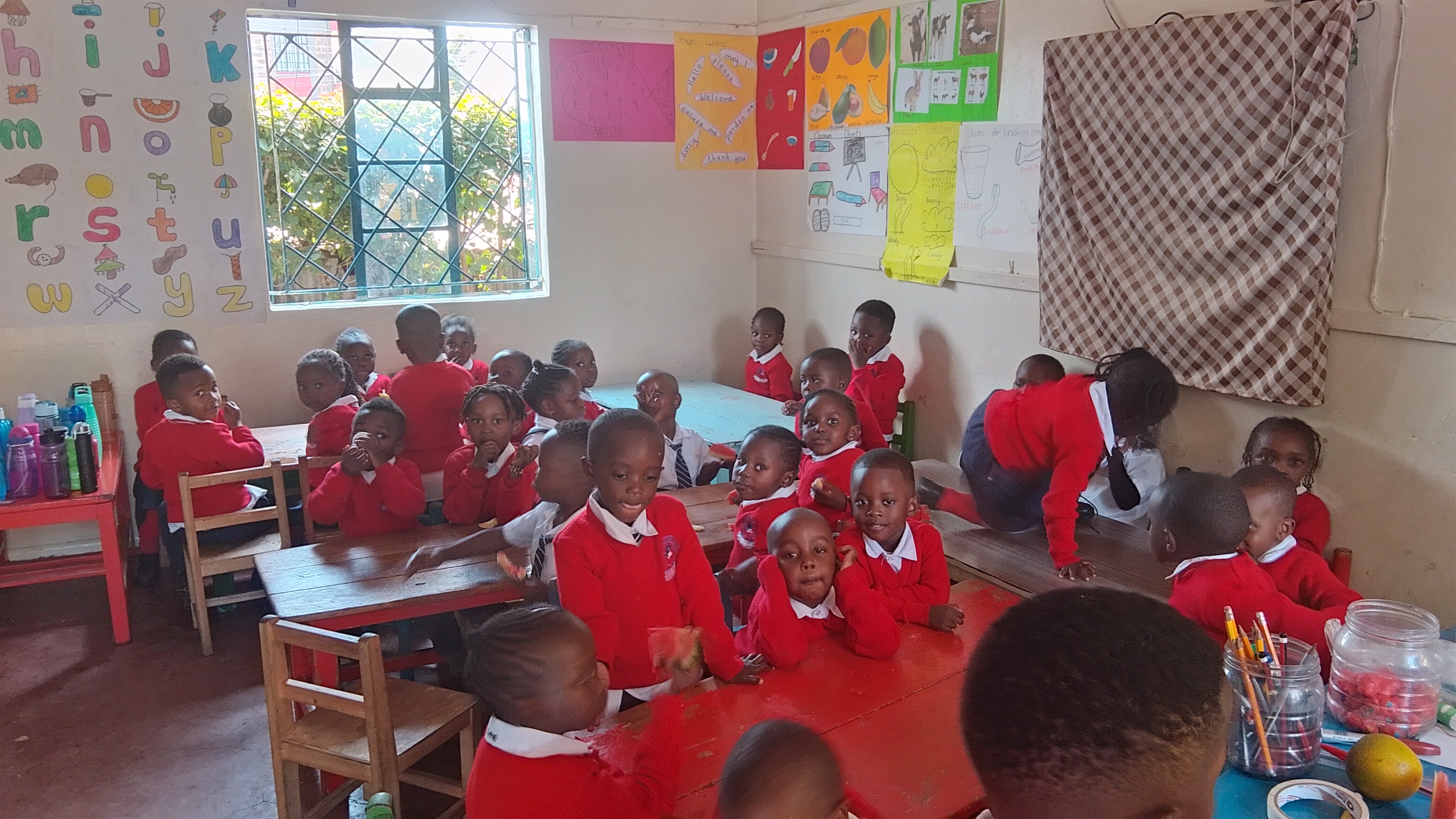 Students in classroom